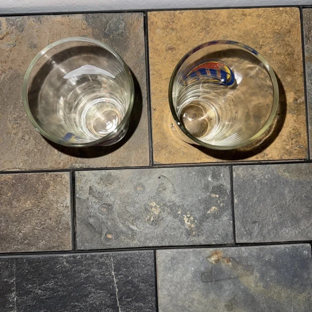 Miller Lite Harley Davidson 100th Anniversary 2003 Pint Beer Glasses Set of 2